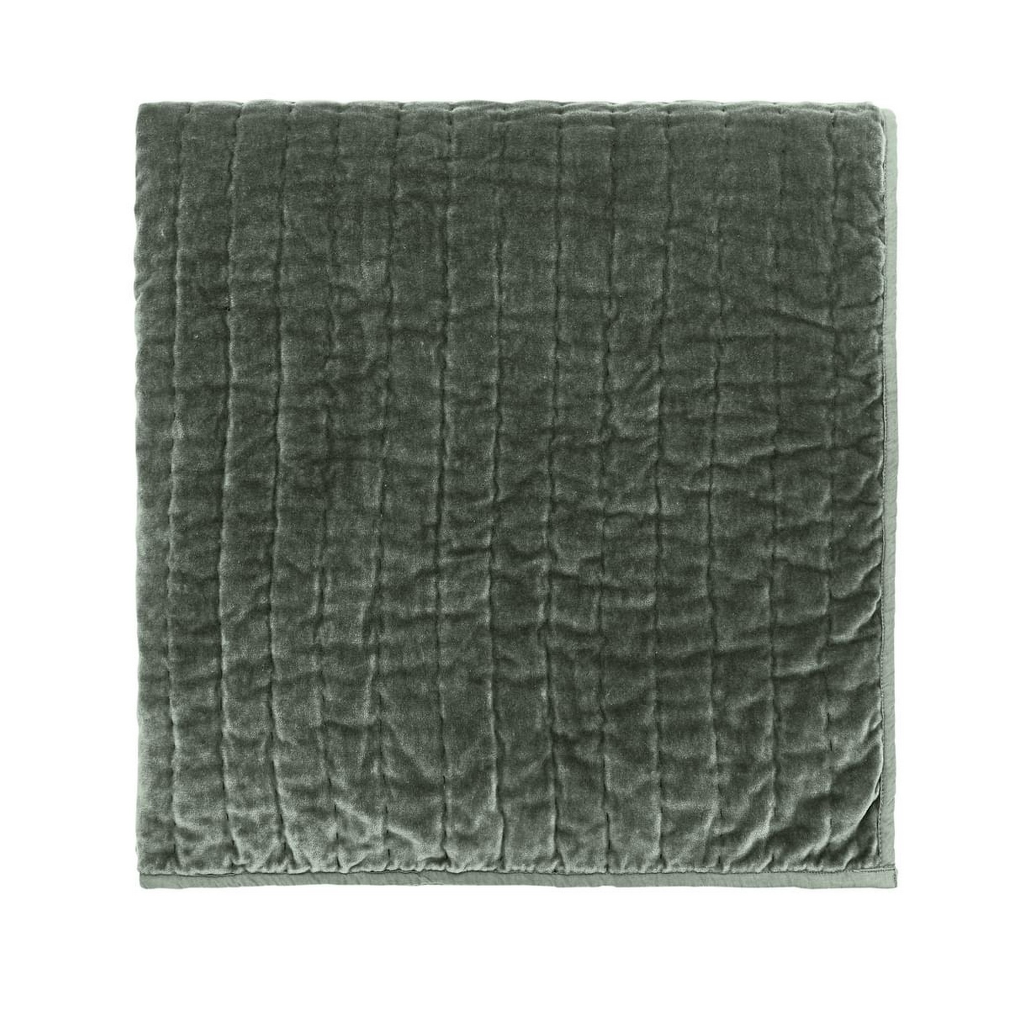 Alder Throw By Bedeck Of Belfast Rare Earth In Nettle Green